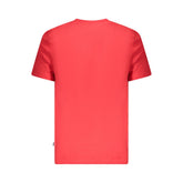 Fila Red Cotton Men T-Shirt